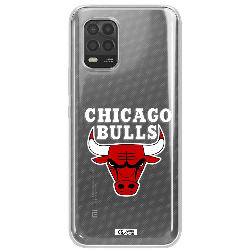 Chicago Bulls Xiaomi Mi 10 Lite Clear TPU Case
