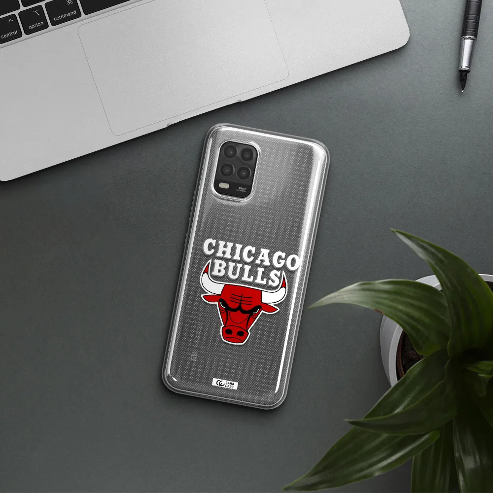 Chicago Bulls Xiaomi Mi 10 Lite Clear TPU Case