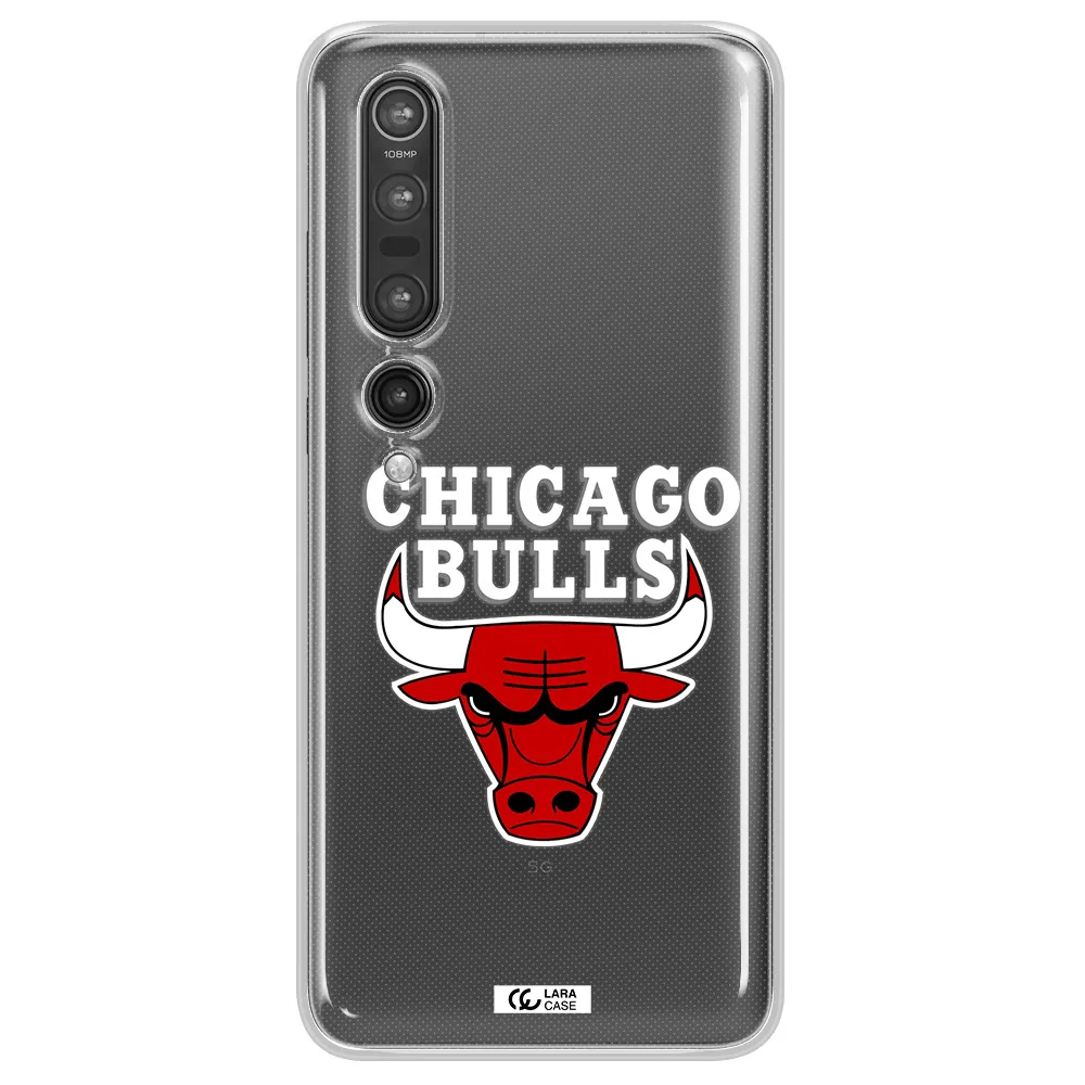 Chicago Bulls Xiaomi Mi 10 Pro Clear TPU Case