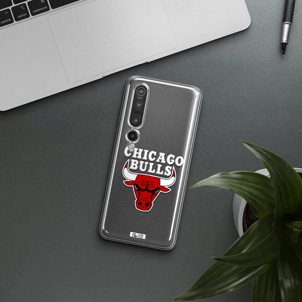 Chicago Bulls Xiaomi Mi 10 Pro Clear TPU Case