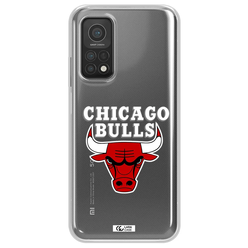 Chicago Bulls Xiaomi Mi 10T Clear TPU Case