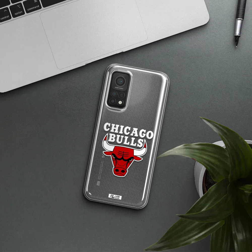 Chicago Bulls Xiaomi Mi 10T Clear TPU Case