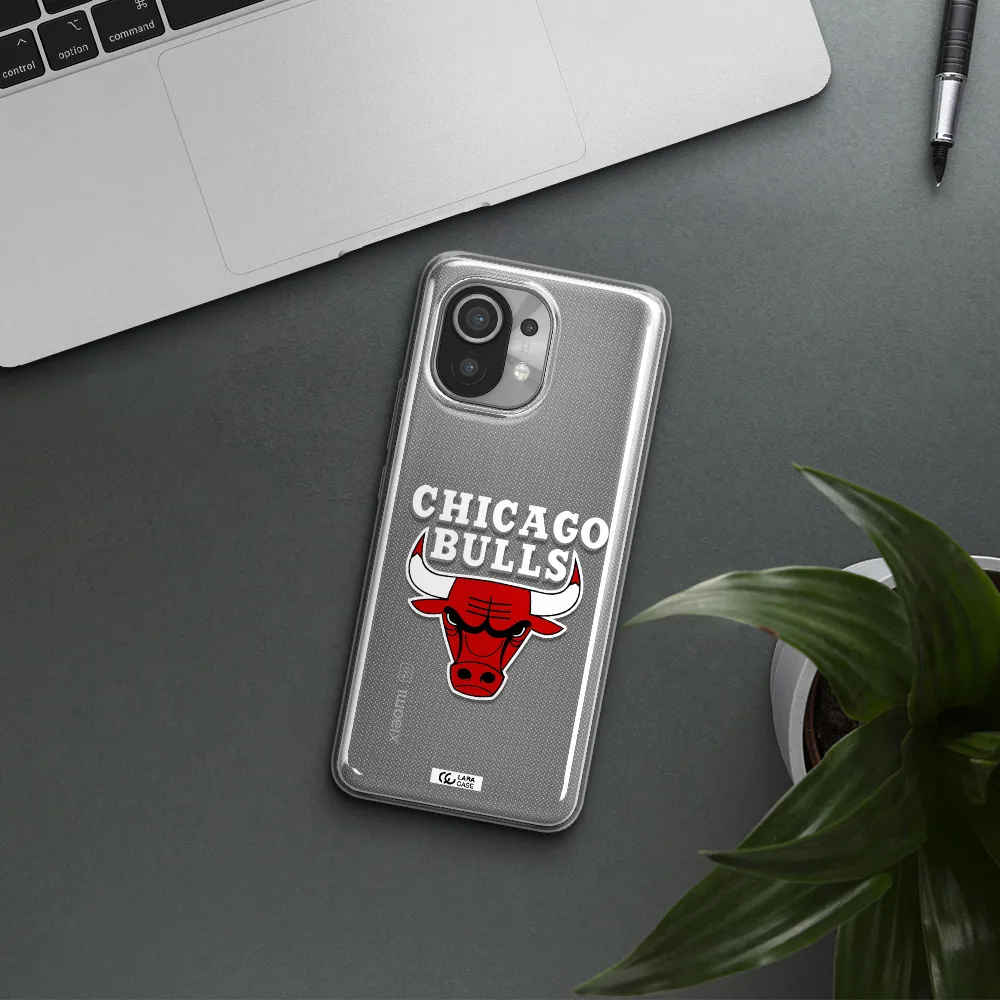 Chicago Bulls Xiaomi Mi 11 Clear TPU Case