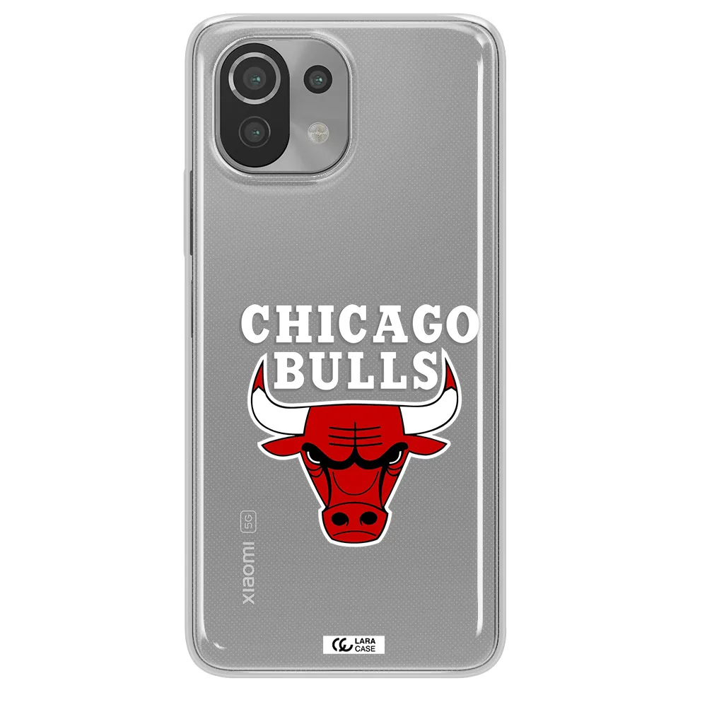 Chicago Bulls Xiaomi Mi 11 Lite Clear TPU Case