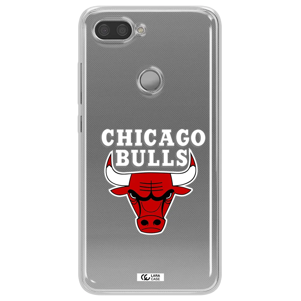 Chicago Bulls Xiaomi Mi 8 Lite Clear TPU Case