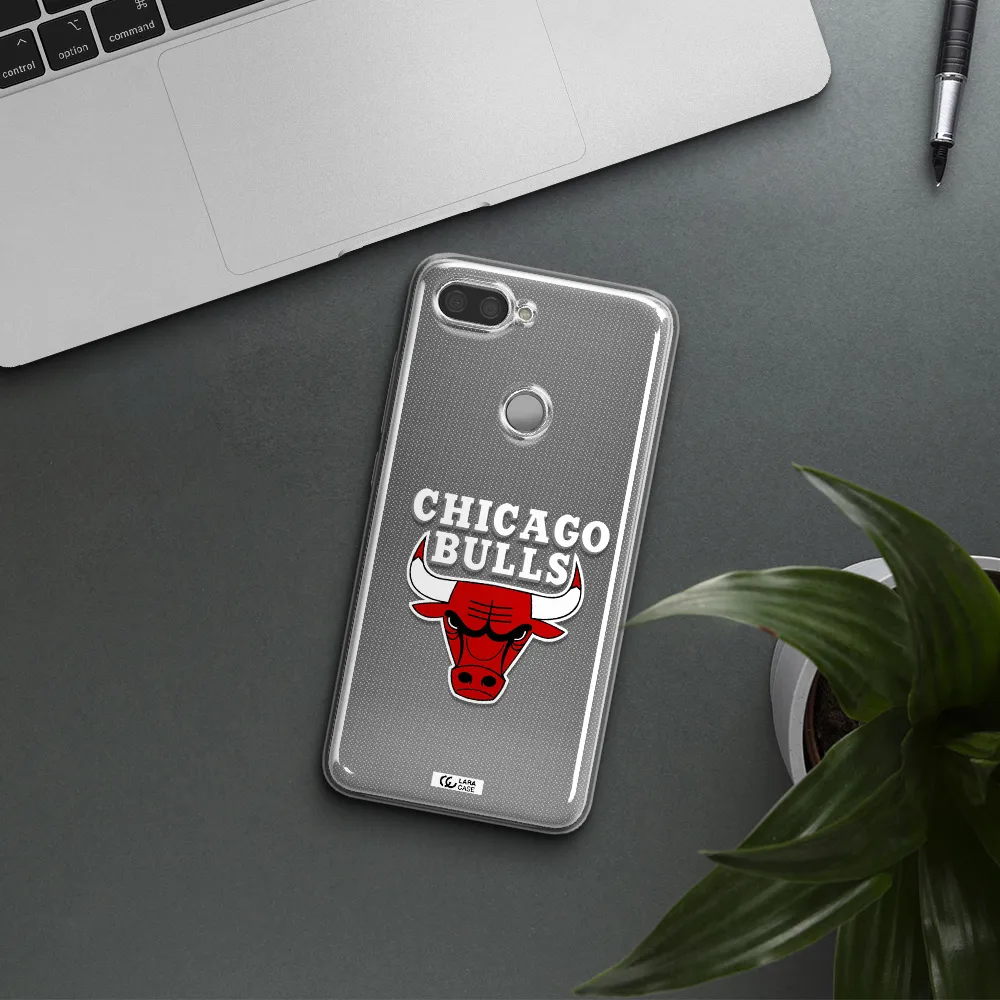 Chicago Bulls Xiaomi Mi 8 Lite Clear TPU Case