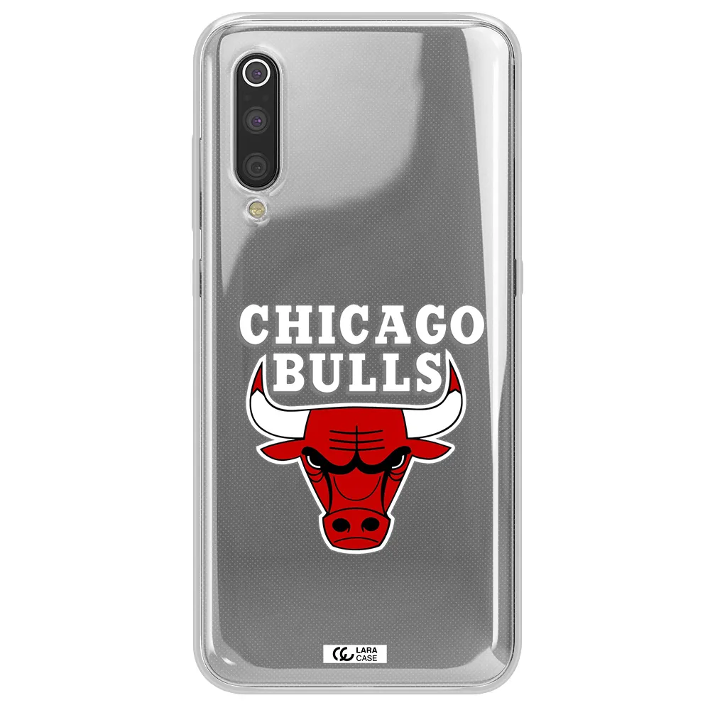 Chicago Bulls Xiaomi Mi 9 Clear TPU Case