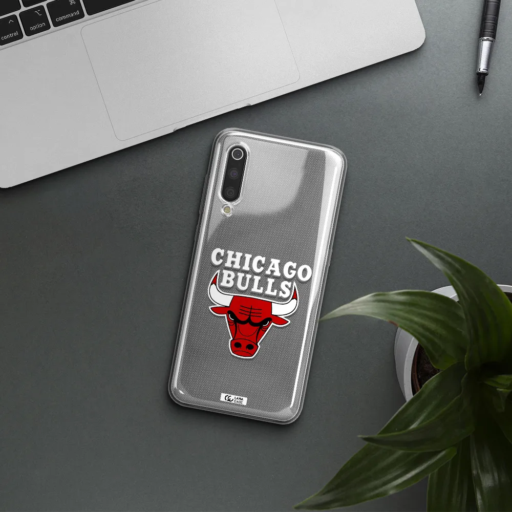 Chicago Bulls Xiaomi Mi 9 Clear TPU Case
