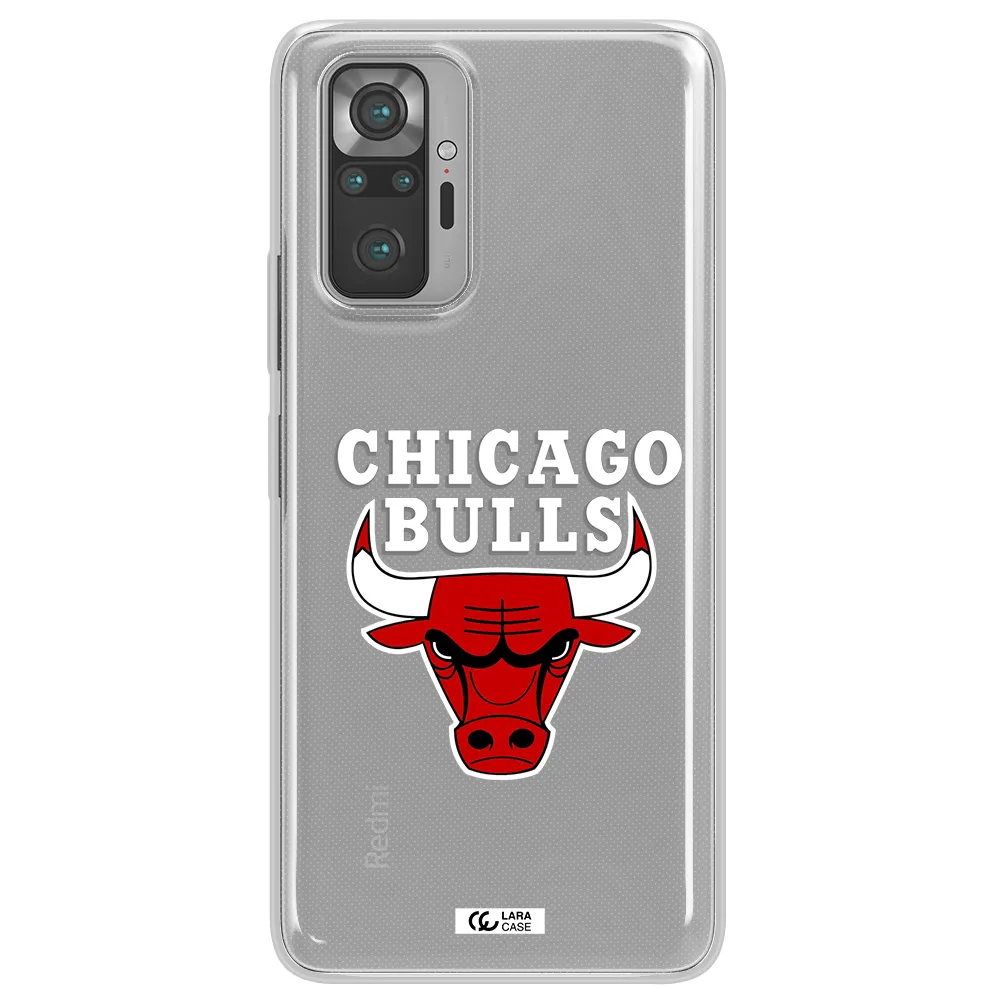 Chicago Bulls Xiaomi Note 10 Pro Clear TPU Case