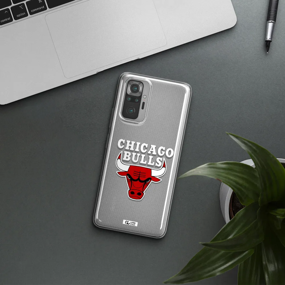 Chicago Bulls Xiaomi Note 10 Pro Clear TPU Case