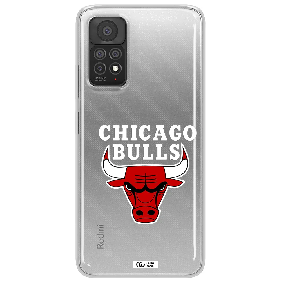 Chicago Bulls Xiaomi Note 11 Pro Clear TPU Case