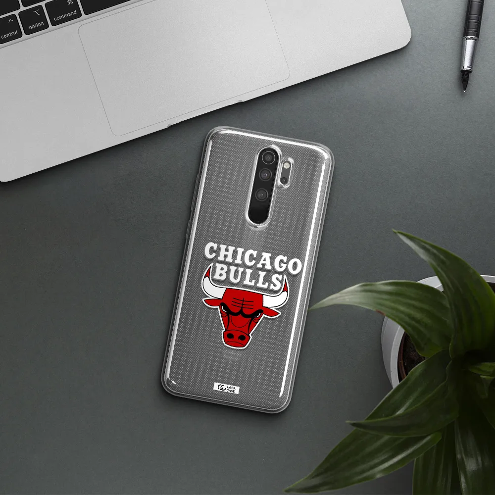 Chicago Bulls Xiaomi Note 8 Pro Clear TPU Case