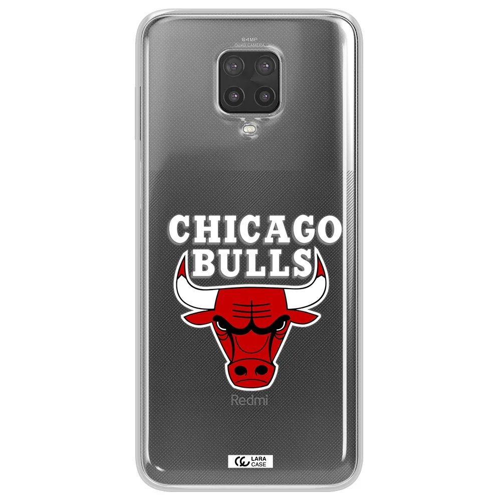 Chicago Bulls Xiaomi Note 9 Pro Clear TPU Case