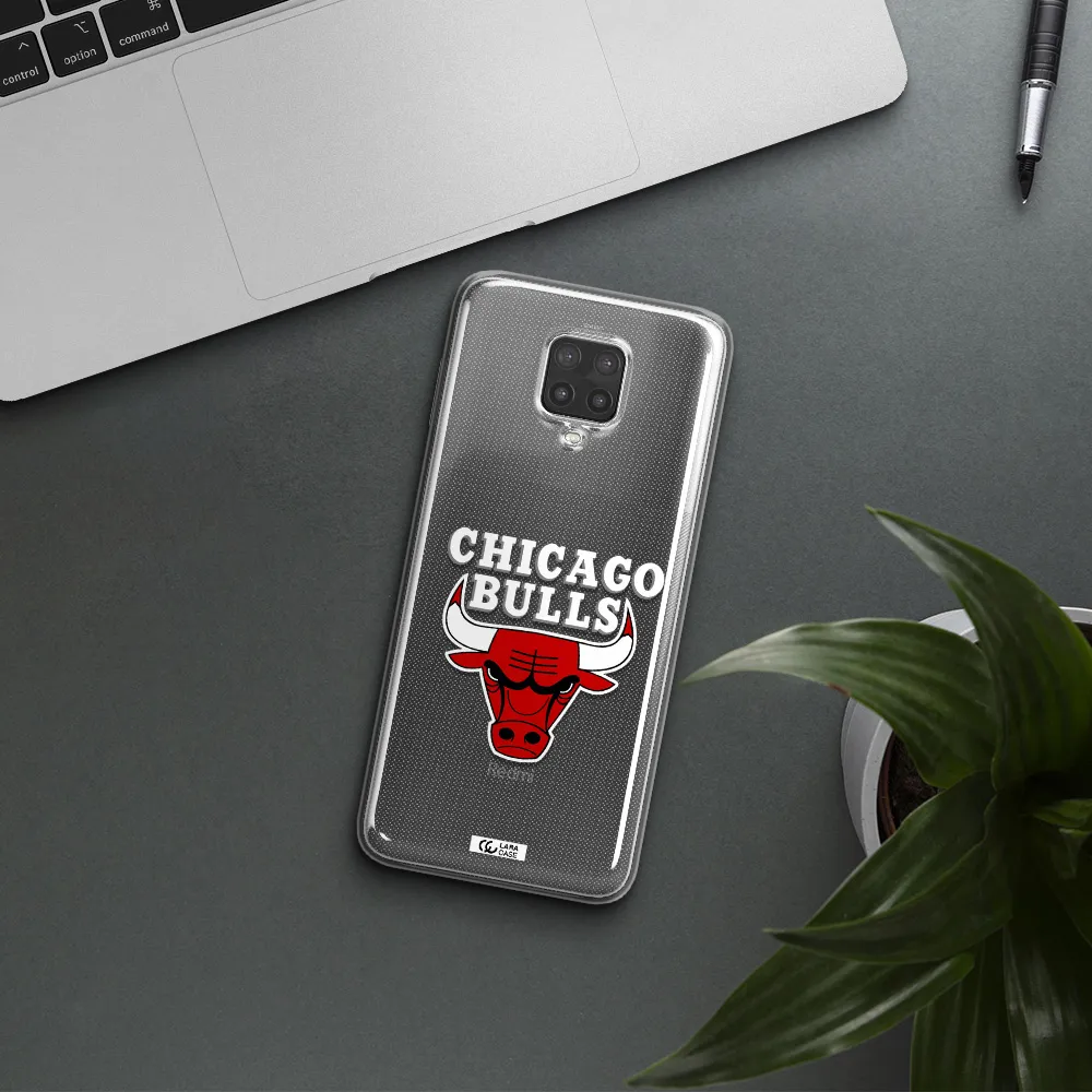 Chicago Bulls Xiaomi Note 9 Pro Clear TPU Case
