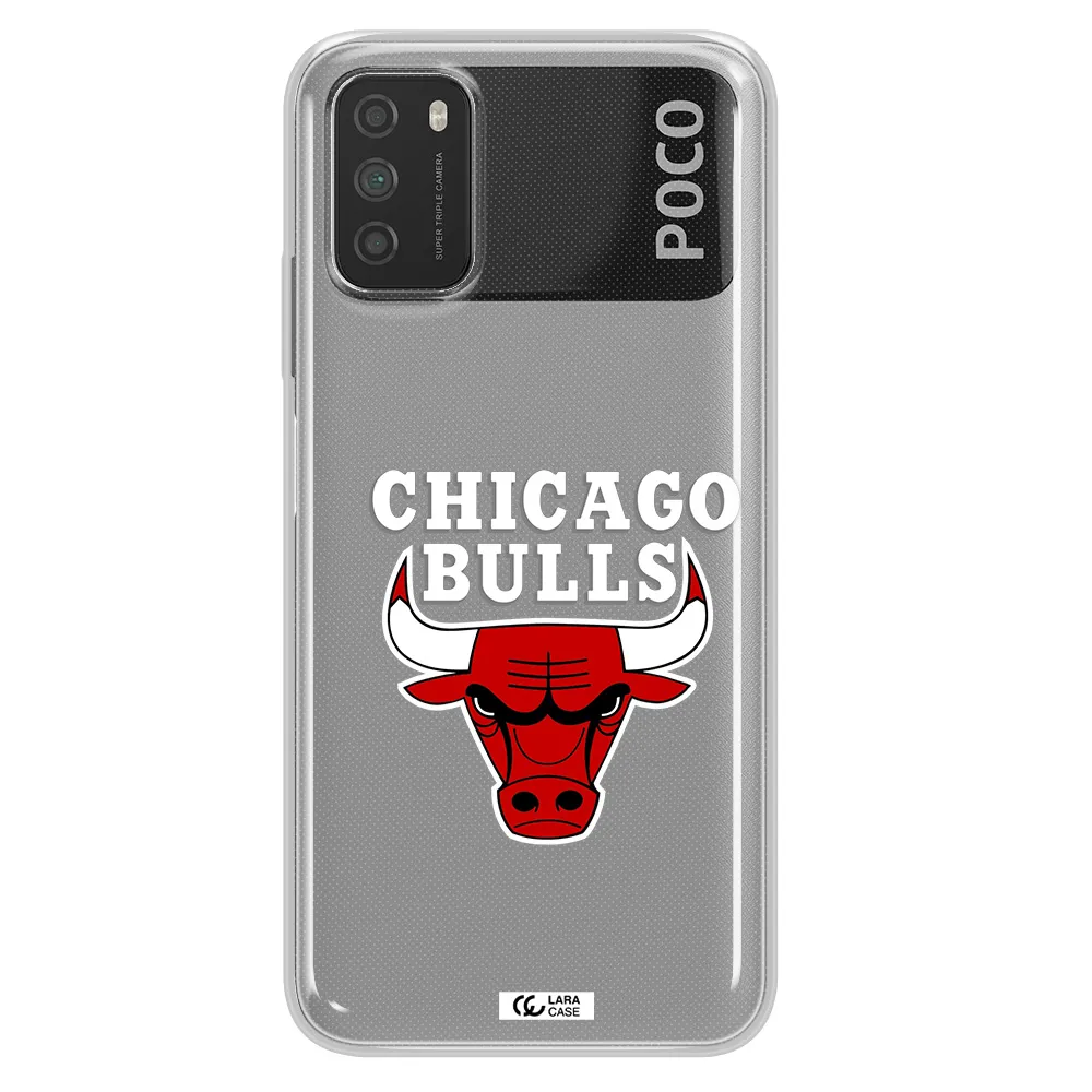 Chicago Bulls Xiaomi Poco M3 Clear TPU Case