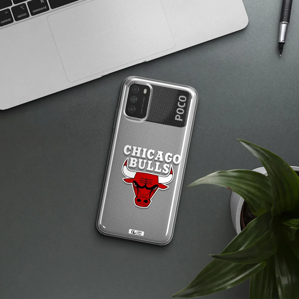 Chicago Bulls Xiaomi Poco M3 Clear TPU Case