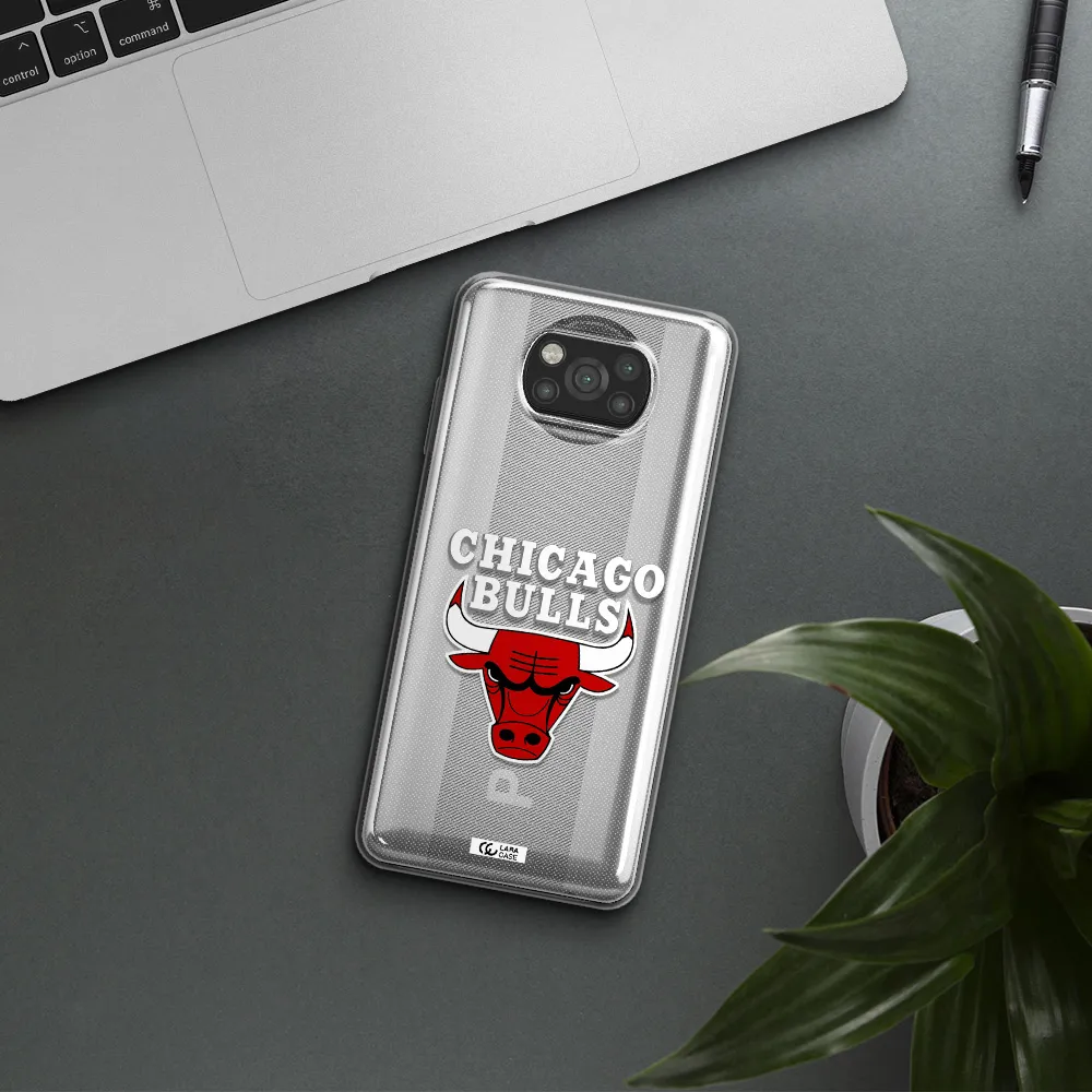 Chicago Bulls Xiaomi Poco X3 Clear TPU Case