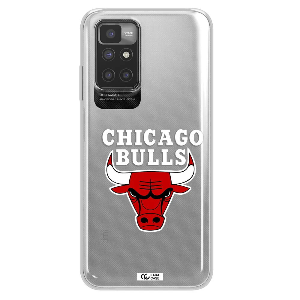 Chicago Bulls Xiaomi Redmi 10 Clear TPU Case