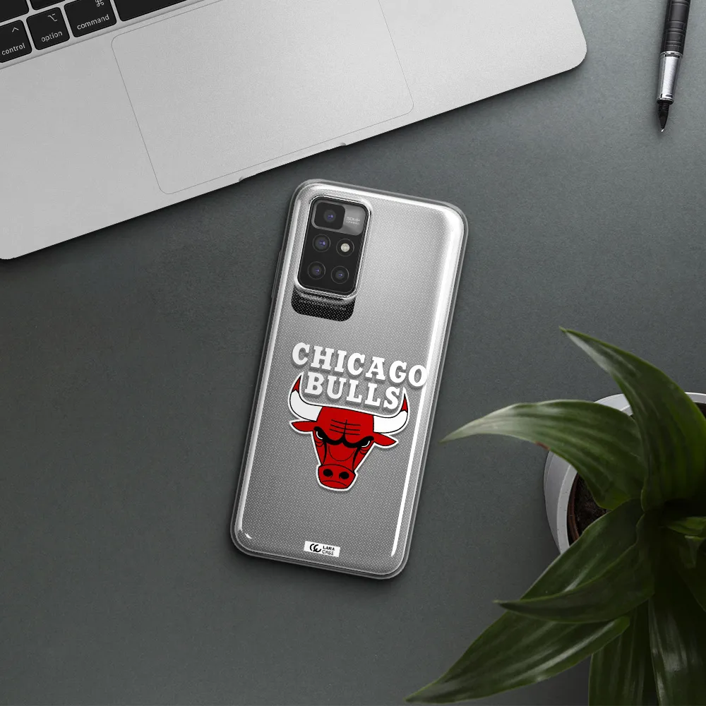 Chicago Bulls Xiaomi Redmi 10 Clear TPU Case