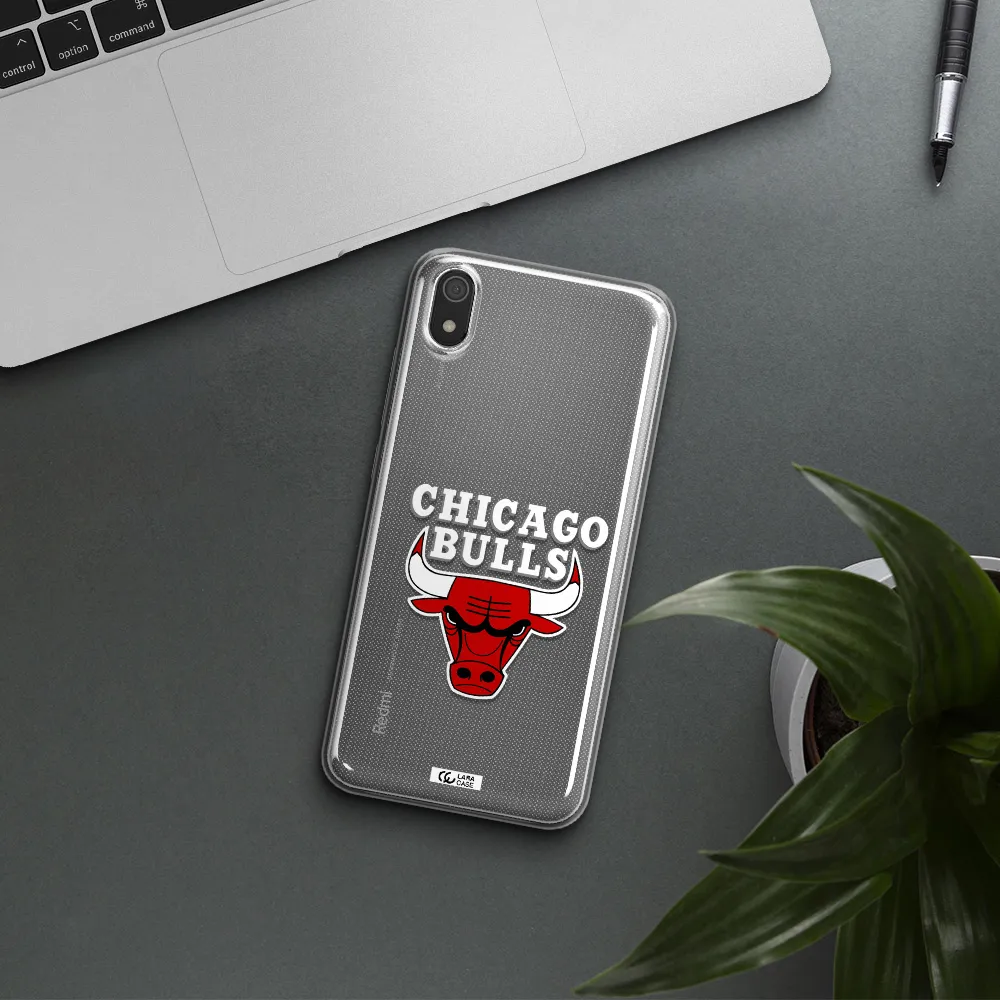 Chicago Bulls Xiaomi Redmi 7A Clear TPU Case