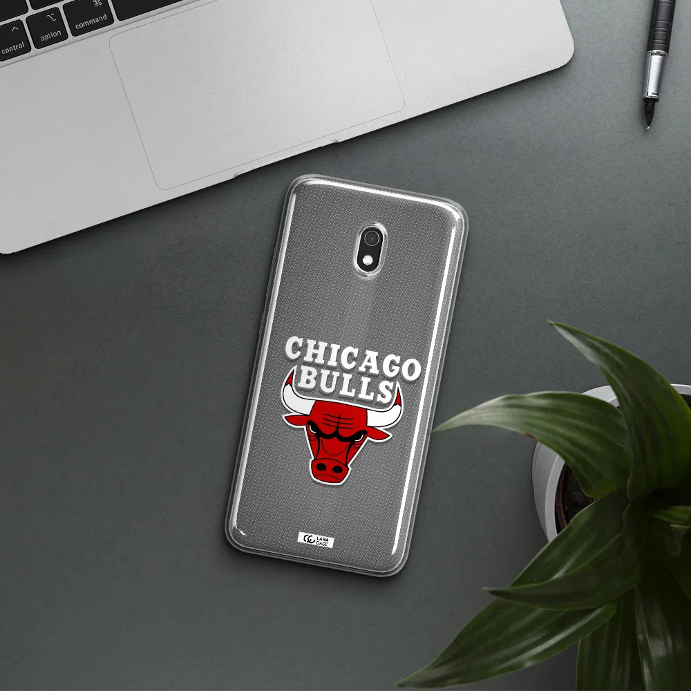Chicago Bulls Xiaomi Redmi 8A Clear TPU Case