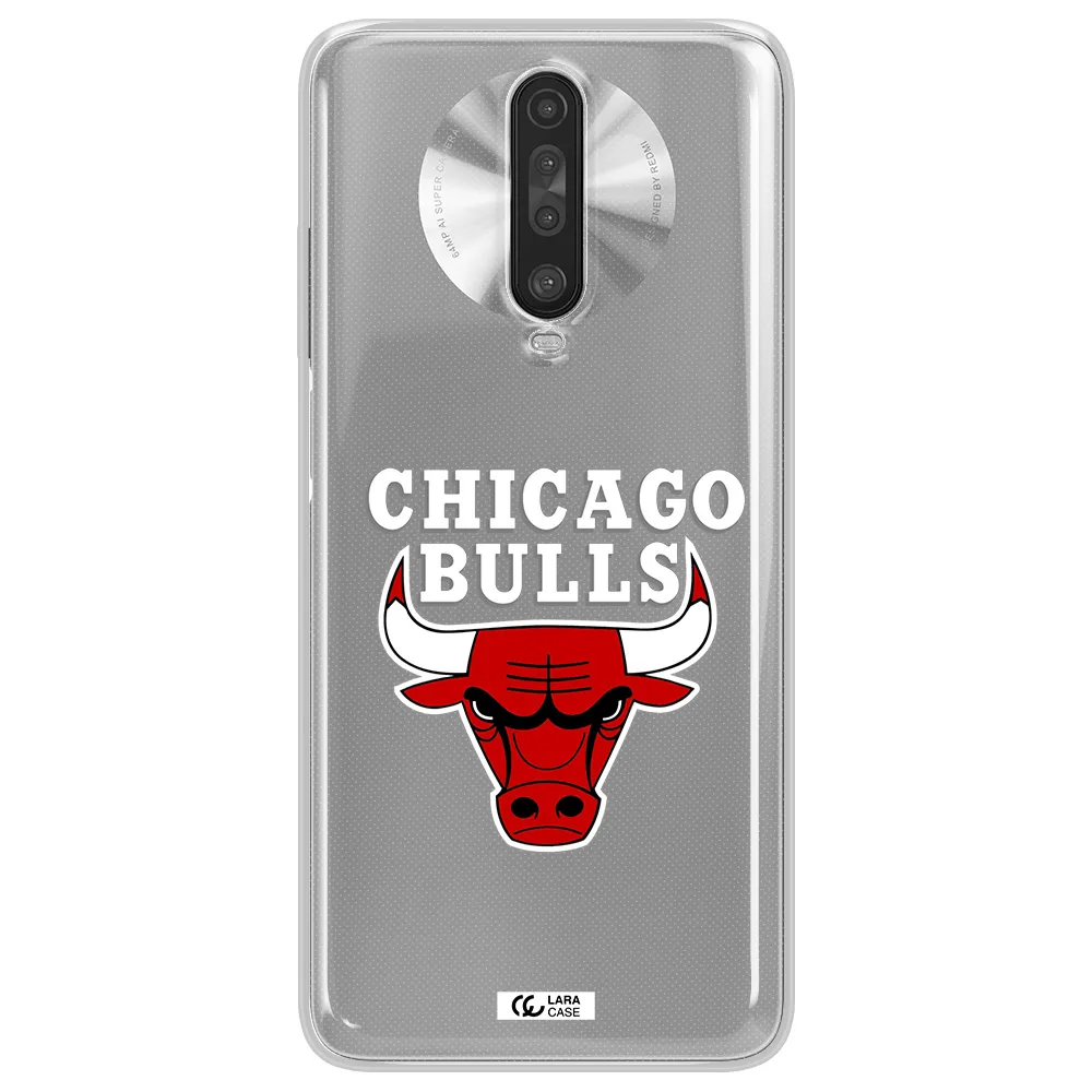 Chicago Bulls Xiaomi Redmi K30 Clear TPU Case