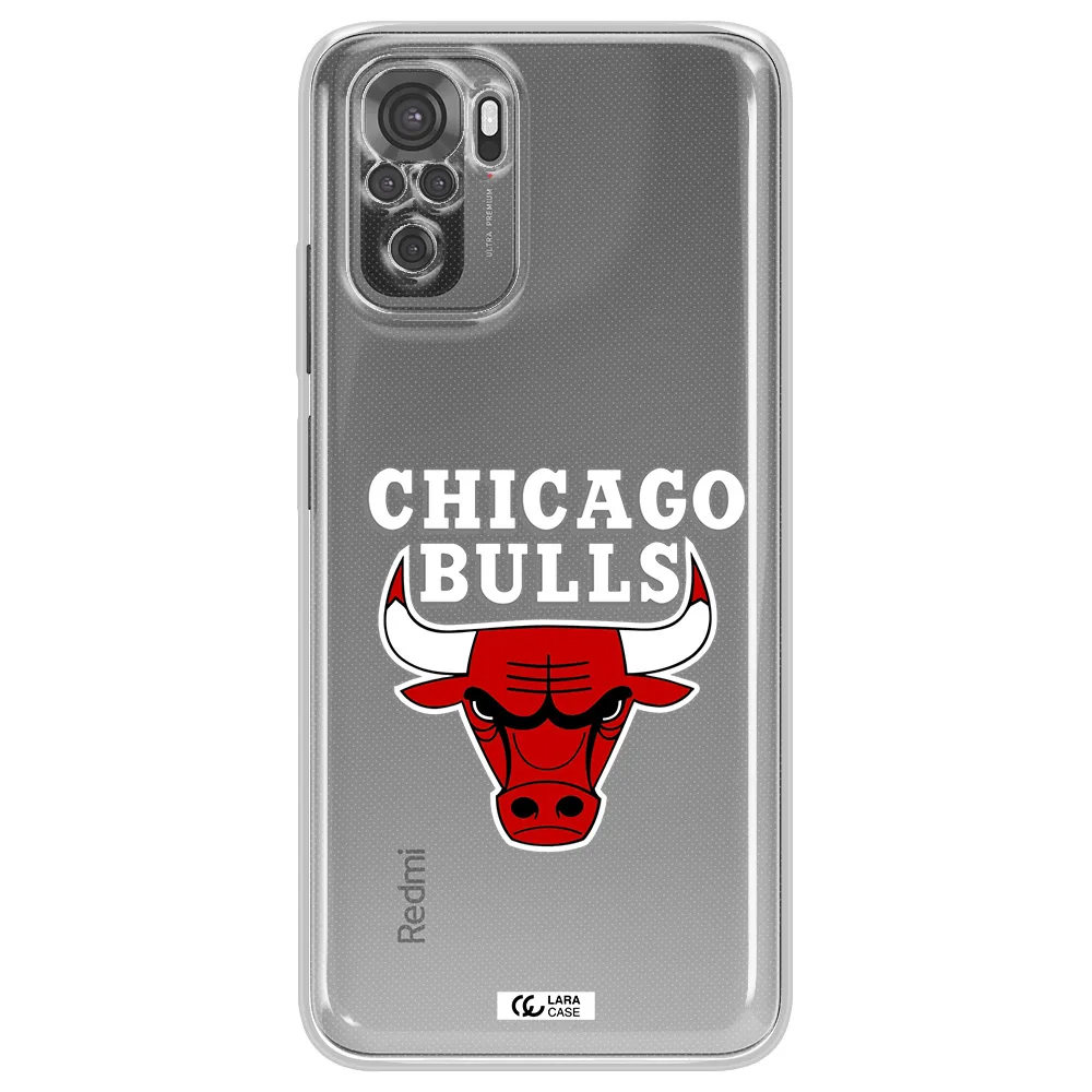 Chicago Bulls Xiaomi Redmi Note 10S Clear Tpu Case
