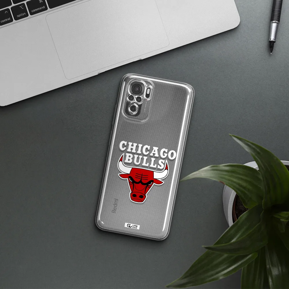 Chicago Bulls Xiaomi Redmi Note 10S Clear Tpu Case