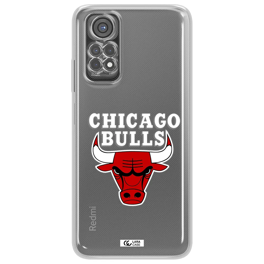 Chicago Bulls Xiaomi Redmi Note 11S Clear Tpu Case