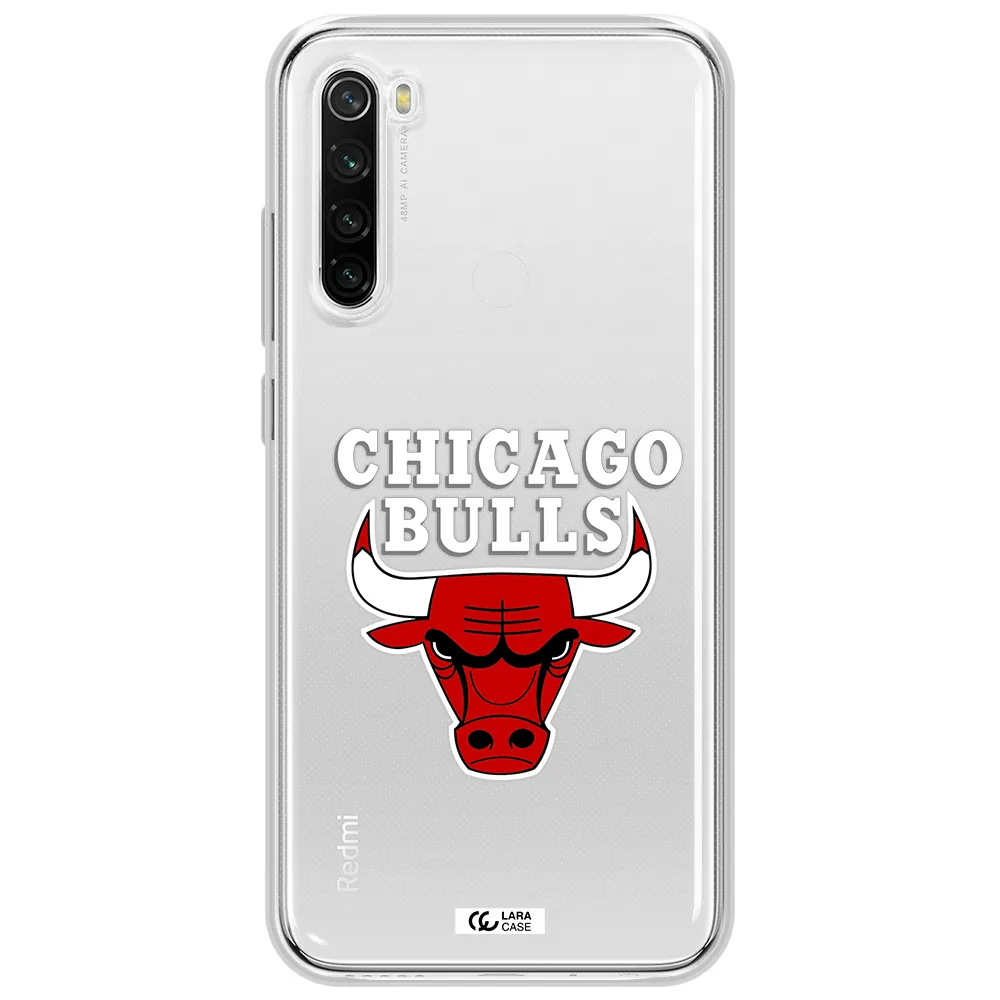 Chicago Bulls Xiaomi Redmi Note 8T Clear Tpu Case