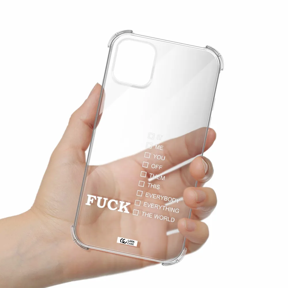 F#*K Ways Apple iPhone 11 Clear PC Case