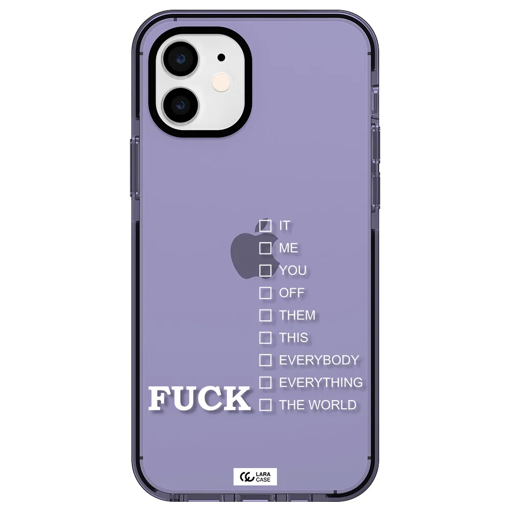 F#*K Ways Apple iPhone 11 impact Lilac Case
