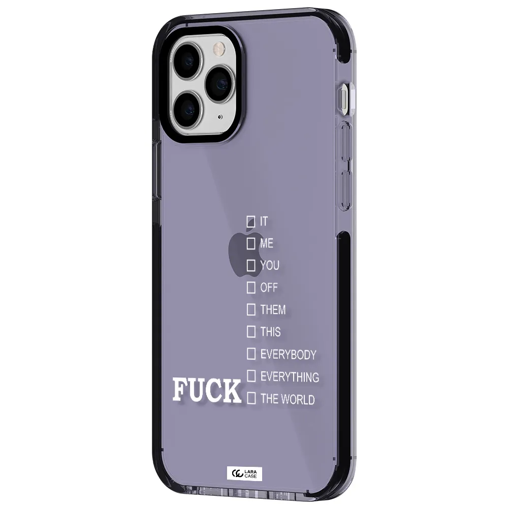 F#*K Ways Apple iPhone 11 pro max impact Lilac Case