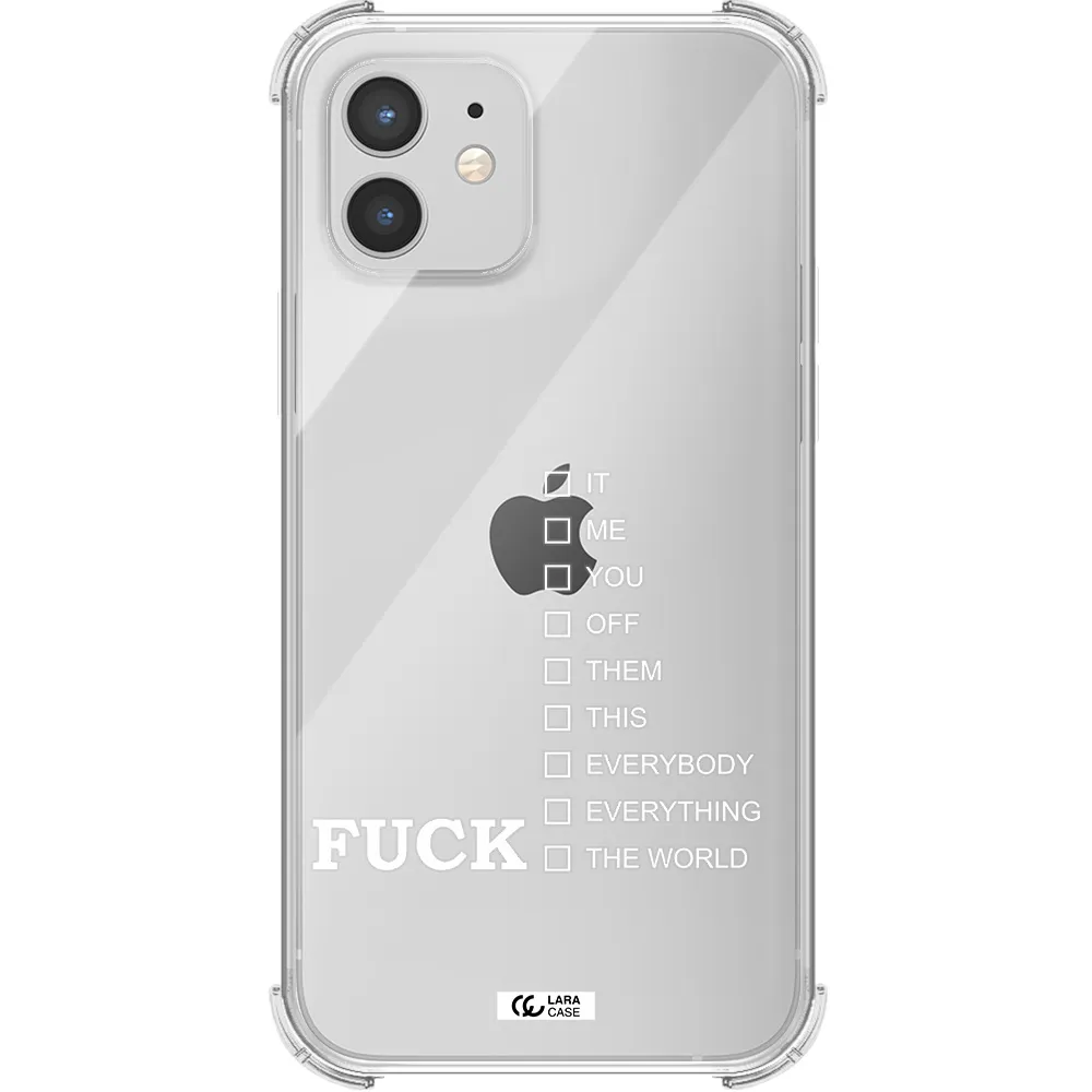F#*K Ways Apple iPhone 12 mini Clear PC Case