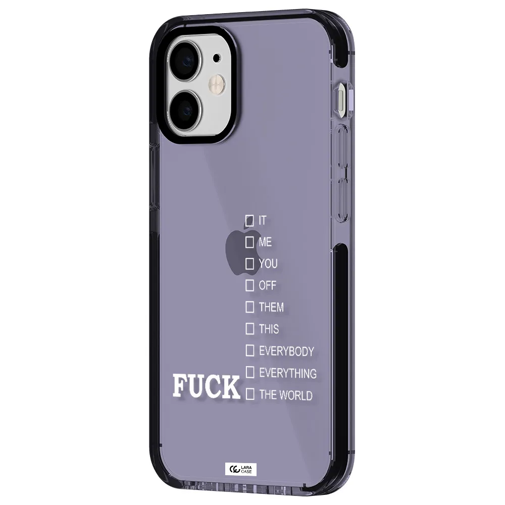 F#*K Ways Apple iPhone 12 mini impact Lilac Case