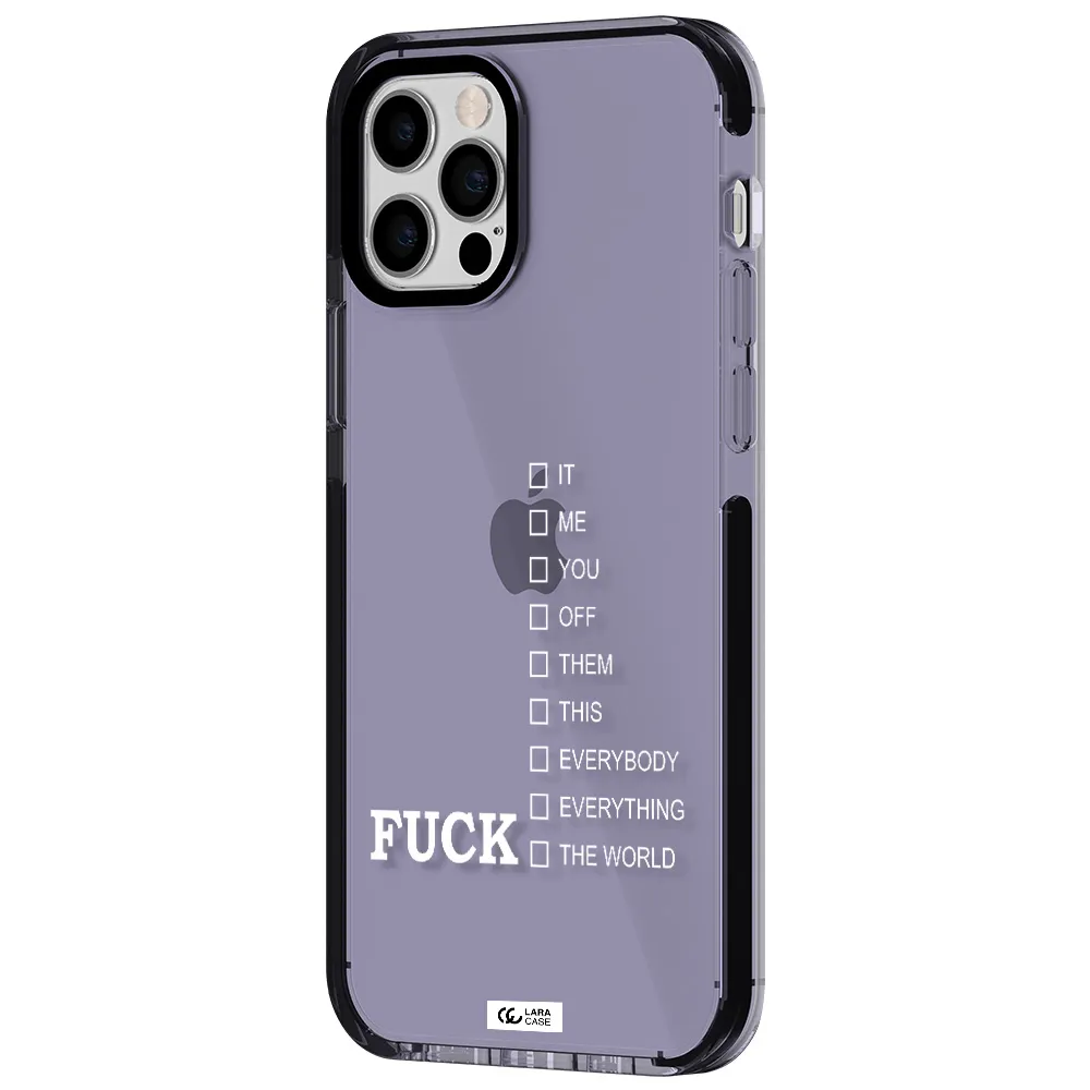 F#*K Ways Apple iPhone 12 pro impact Lilac Case