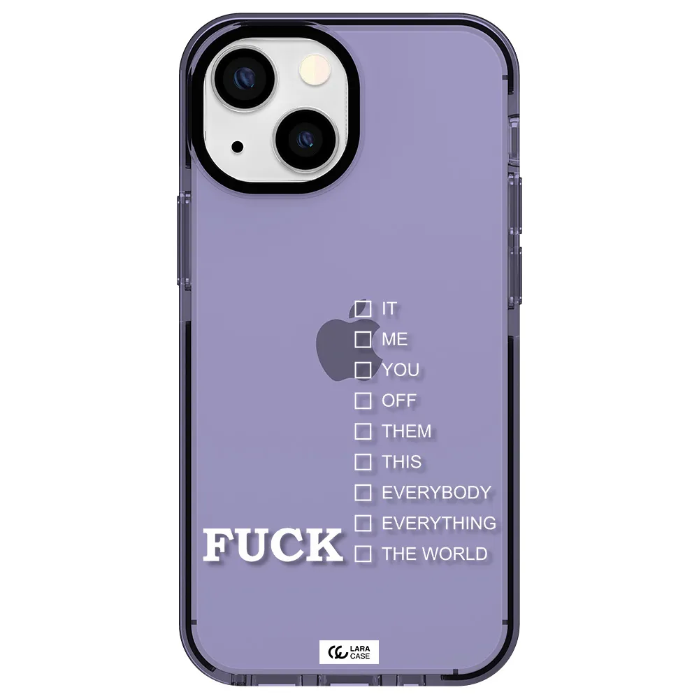 F#*K Ways Apple iPhone 13 mini impact Lilac Case