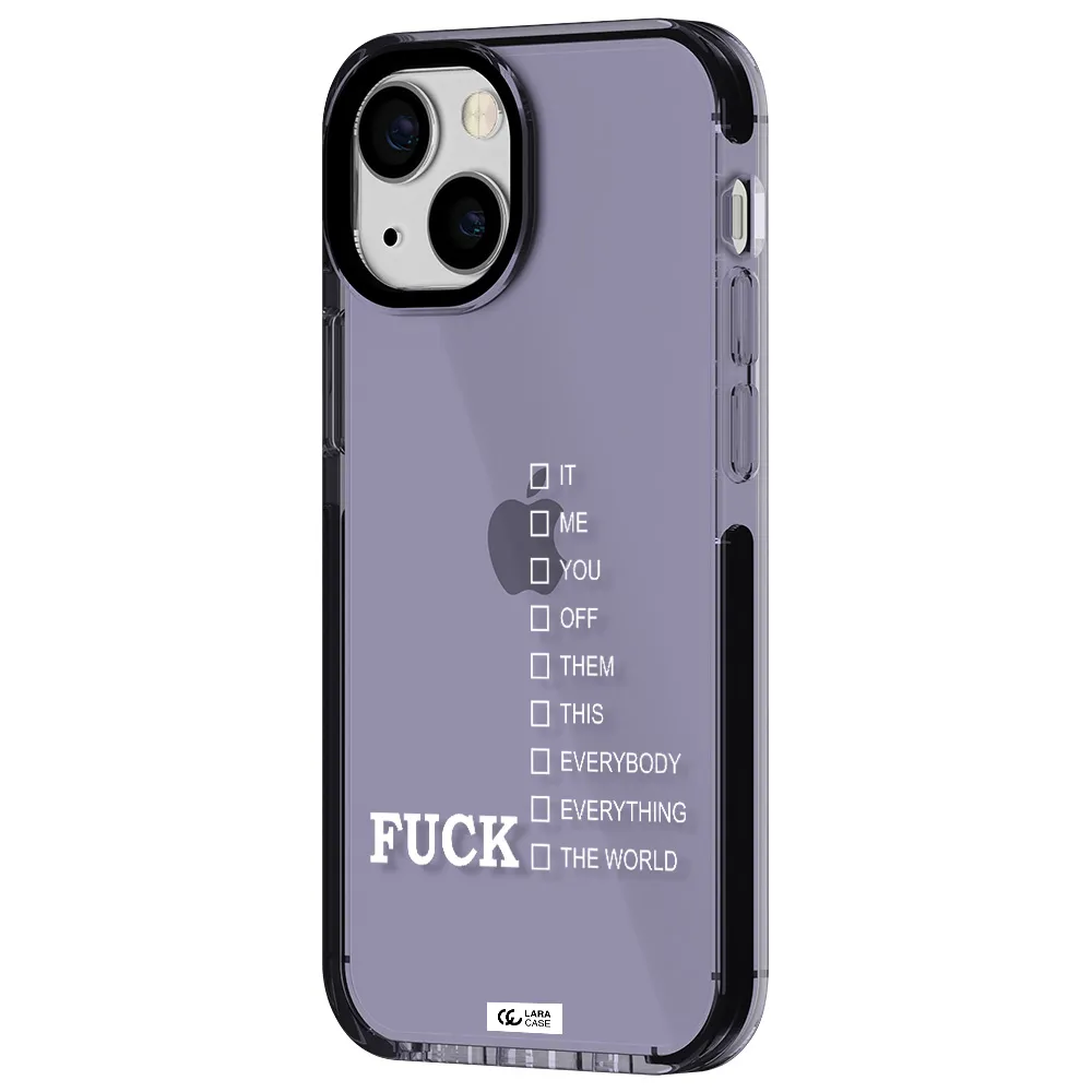F#*K Ways Apple iPhone 13 mini impact Lilac Case