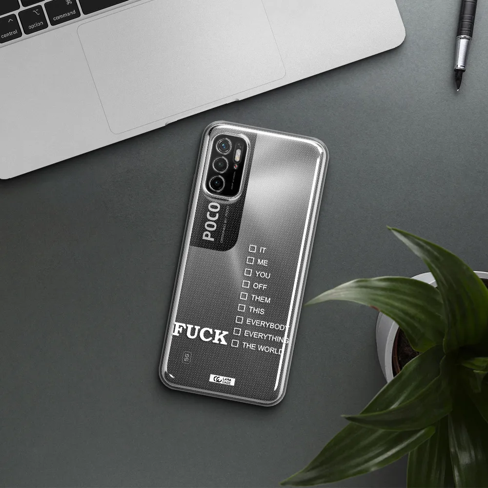 F#*K Ways Xiaomi Poco M4 Pro 5G Clear Tpu Case