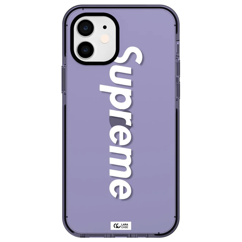 Supreme Vertical Apple iPhone 11 impact Lilac Case