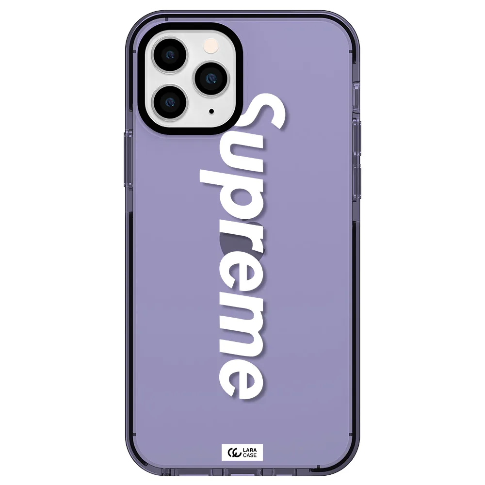 Supreme Vertical Apple iPhone 11 pro impact Lilac Case