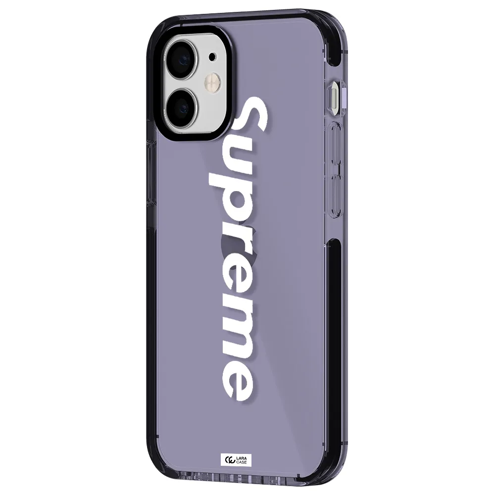 Supreme Vertical Apple iPhone 12 mini impact Lilac Case