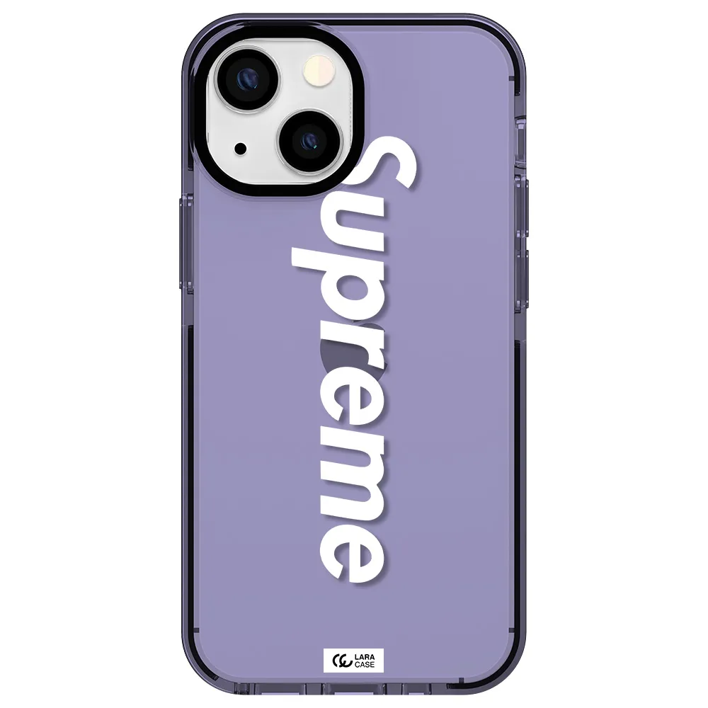 Supreme Vertical Apple iPhone 13 mini impact Lilac Case