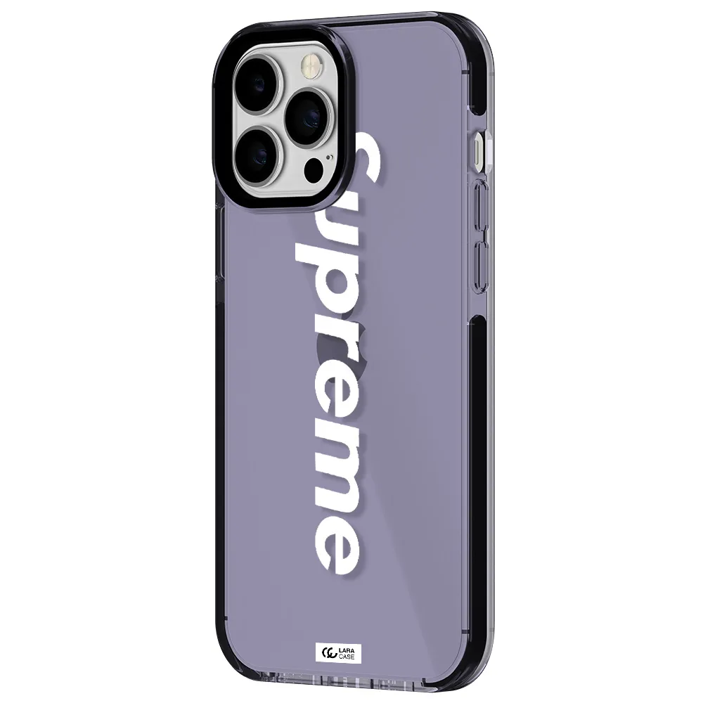 Supreme Vertical Apple iPhone 13 Pro Max impact Lilac Case