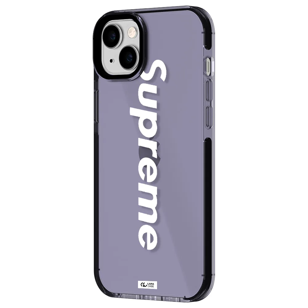 Supreme Vertical Apple iPhone 14 plus impact Lilac Case