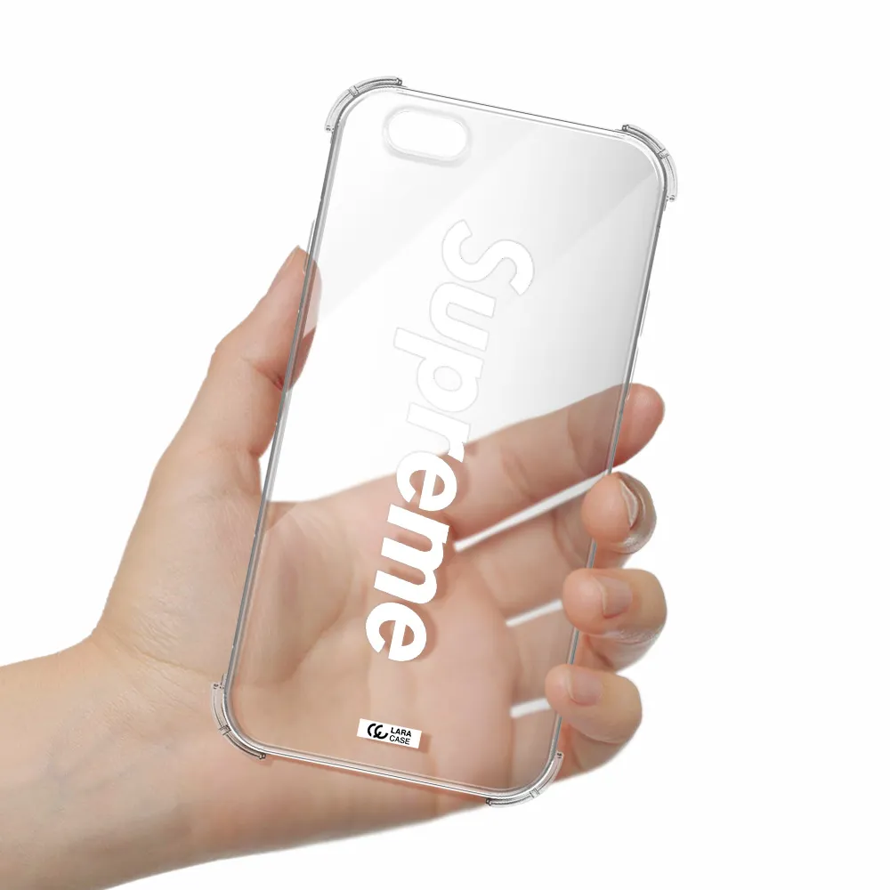 Supreme Vertical Apple iPhone 6 Clear PC Case