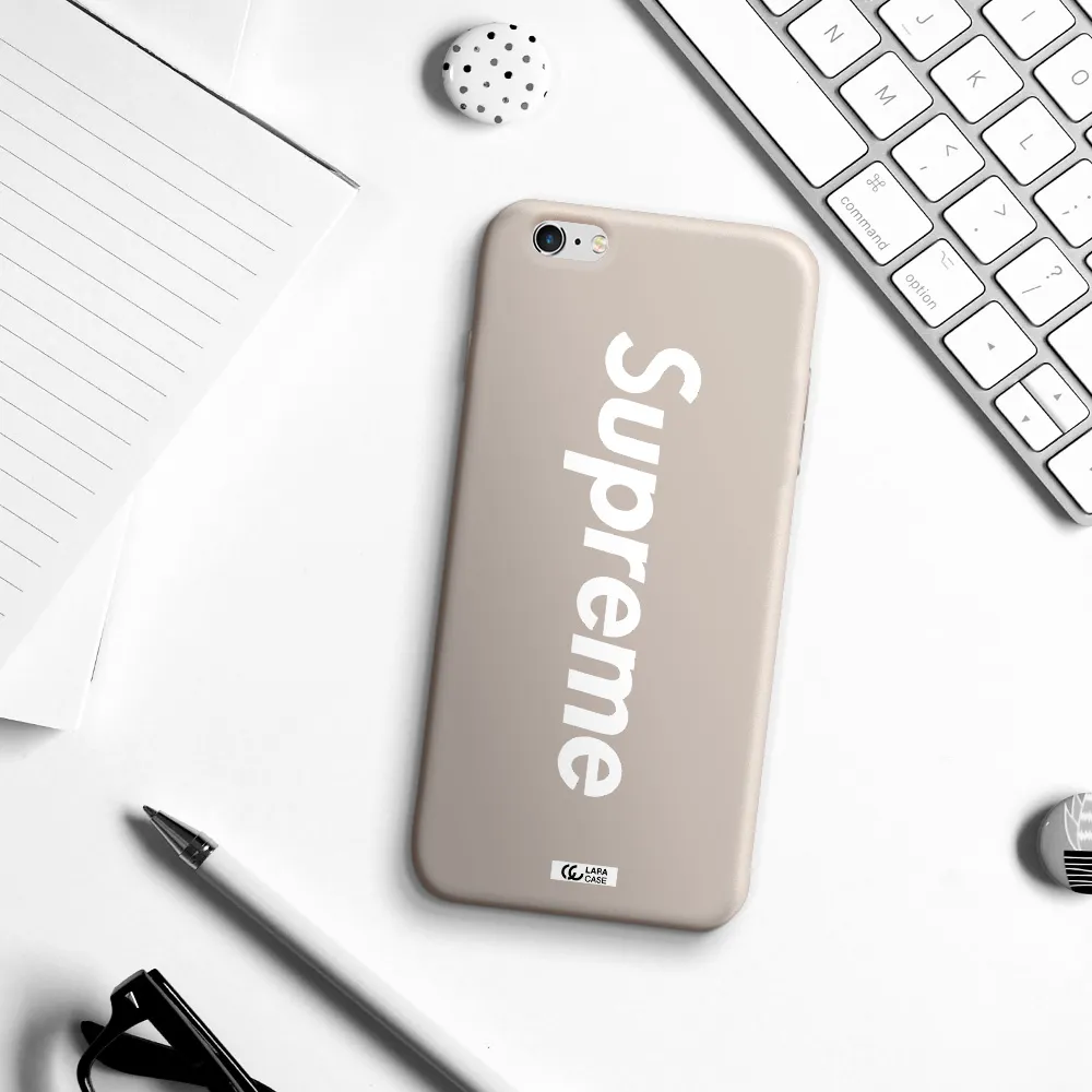 Supreme Vertical Apple iPhone 6 s plus Silicone Stone Case