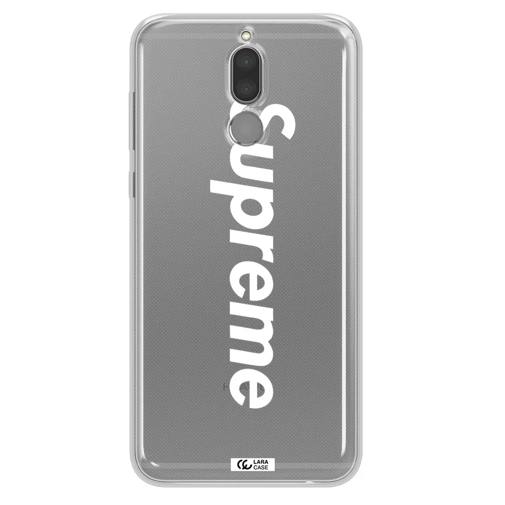 Supreme Vertical Huawei Mate 10 Lite Clear TPU Case