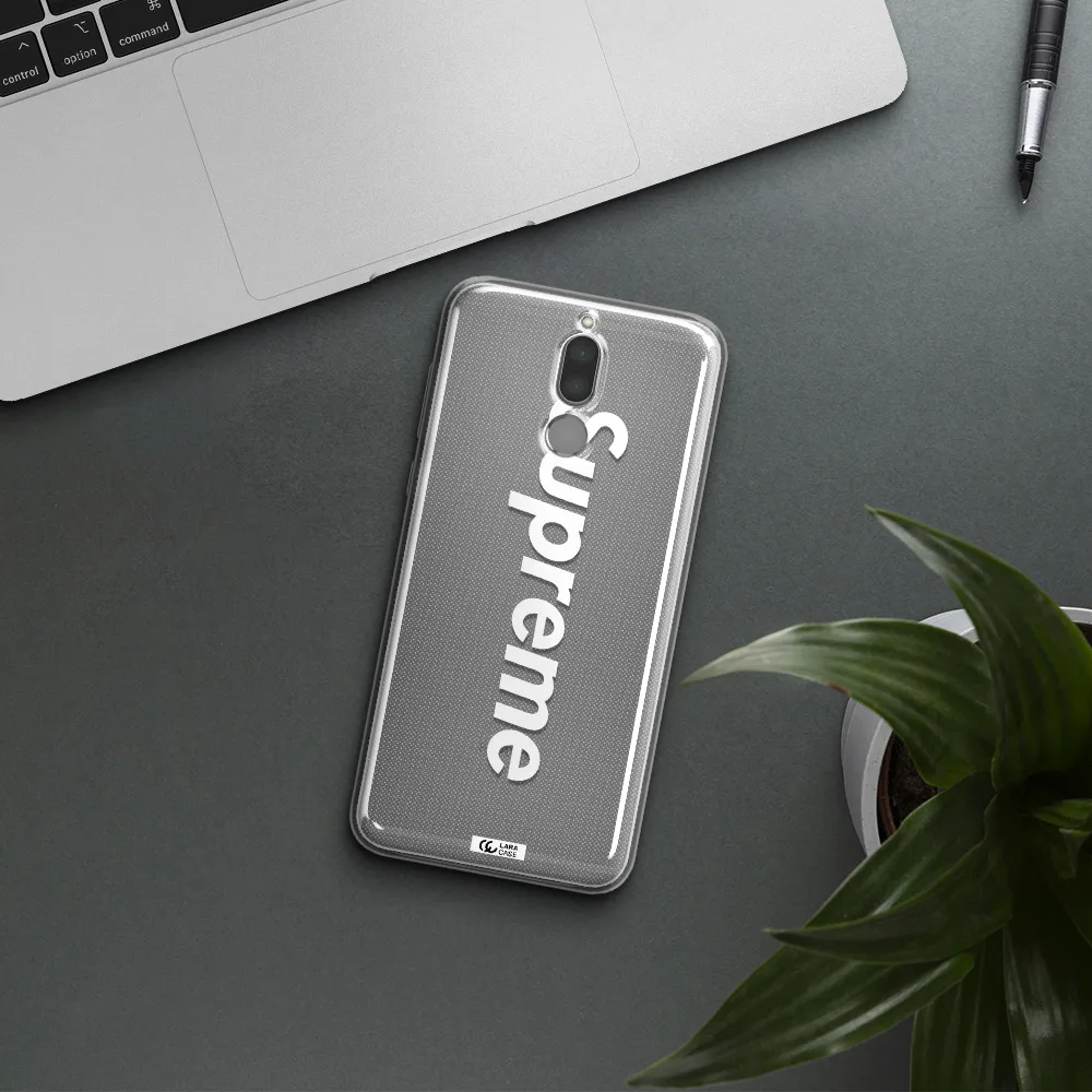 Supreme Vertical Huawei Mate 10 Lite Clear TPU Case