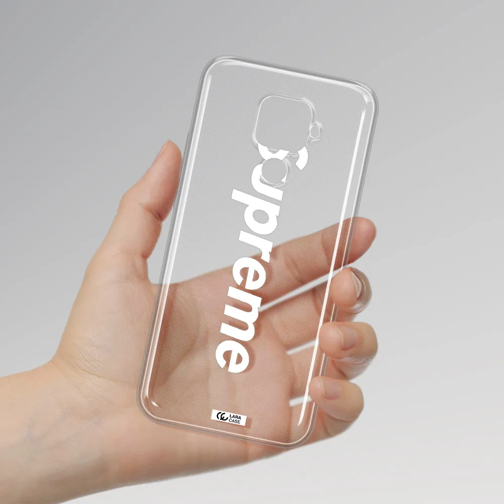 Supreme Vertical Huawei Mate 30 Lite Clear TPU Case